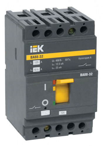 IEK ВА88-32 Автоматический выключатель 3Р 12,5А 25кА