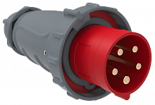 IEK Вилка переносная ССИ-035 63А-6ч/200/346-240/415В 3Р+РЕ+N IP67 MAGNUM