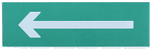 IEK Сменное табло "Стрелка налево" зеленый фон