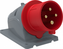 IEK Вилка стационарная ССИ-524 32А-6ч/380-415В 3Р+РЕ IP44 MAGNUM