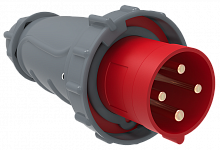 IEK Вилка переносная ССИ-034 63А-6ч/380-415В 3Р+РЕ IP67 MAGNUM