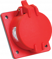 IEK Розетка встраиваемая ССИ-425 32А-6ч/200/346-240/415В 3Р+PЕ+NIP44 MAGNUM