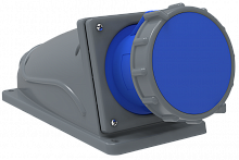 IEK Розетка стационарная ССИ-133 63А-6ч/200-250В 2Р+РЕ IP67 MAGNUM