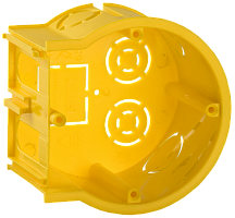 IEK Коробка С3 уст. d68x45мм для тв. стен (сборная, окон) о/у