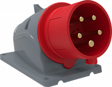 IEK Вилка стационарная ССИ-525 32А-6ч/200/346-240/415В 3Р+РЕ+N IP44 MAGNUM