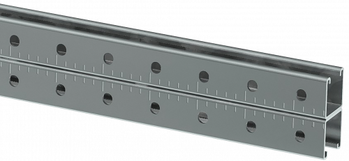 IEK STRUT-профиль перфорированный двойной 41х41х600-2,5 HDZ