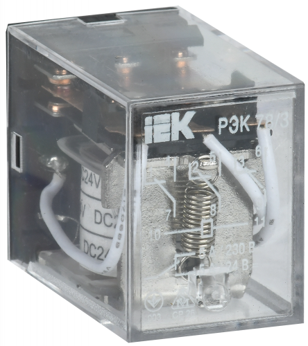 IEK ONI Реле РЭК78/3(MY3)  5А  24В DC