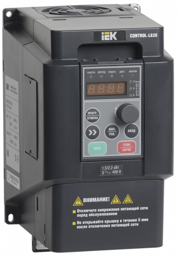 IEK ONI Преобразователь частоты CONTROL-L620 380В, 3Ф 2,2-4 kW