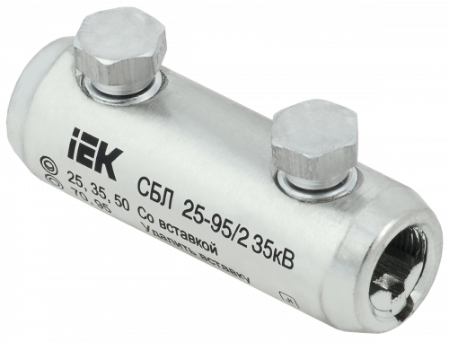 IEK Соединитель болтовой луженый СБЛ 25-95/2 35кВ