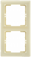 IEK РB-2-БК Рамка 2 мест. верт. BOLERO кремовый