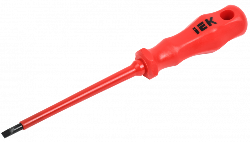 IEK Отвертка шлицевая Profi 5.5х125мм 1000В