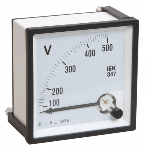 IEK Вольтметр Э47 500В кл. точн. 1,5 96х96мм