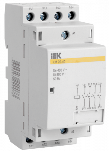Контактор модульный КМ25-40 AC/DC IEK