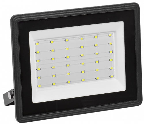 IEK Черный Прожектор LED СДО 06-50 IP65 4000 K
