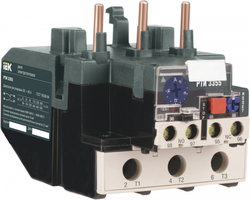 IEK Реле РТИ-3355 электротепловое 30-40А
