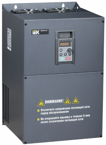 IEK ONI Преобразователь частоты Control-L620 380В, 3Ф 75-93 kW 152-176A