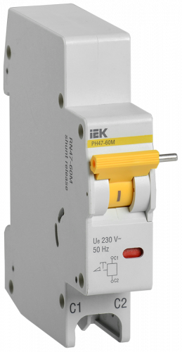IEK Расцепитель независ. РН47-60М на DIN-рейку для ВА47-60M