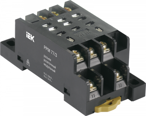 IEK ONI Разъем РРМ78/4(PYF14A) для РЭК78/4(MY4) модульный