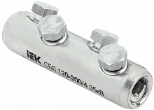 IEK Соединитель болтовой луженый СБЛ 120-300/4 35кВ
