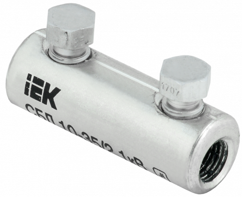 IEK Соединитель болтовой луженый СБЛ 10-35/2 1кВ