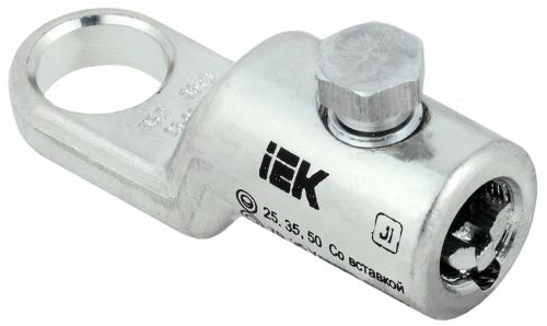 IEK Наконечник болтовой луженый НБЛ 25-95-16/1 35кВ
