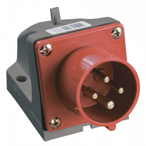 IEK Вилка 514 стац.3Р+РЕ 16А 380В IP44