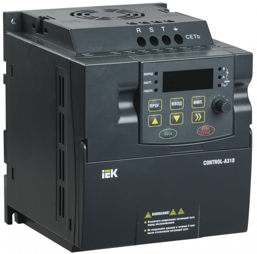 IEK ONI Преобразователь частоты CONTROL-A310 380В, 3Ф 1,5 kW 3,7A